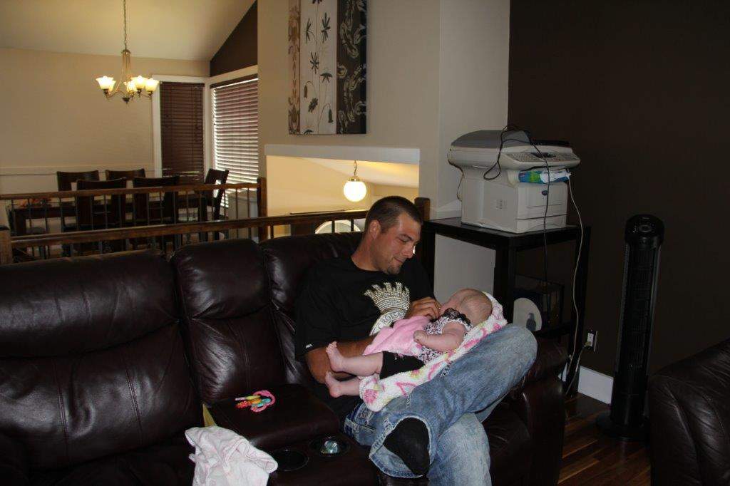 Lamille Harder with daughter Lily.
