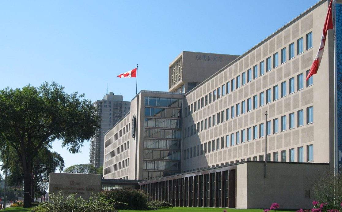 The Great-West Life building on Osborne Street.