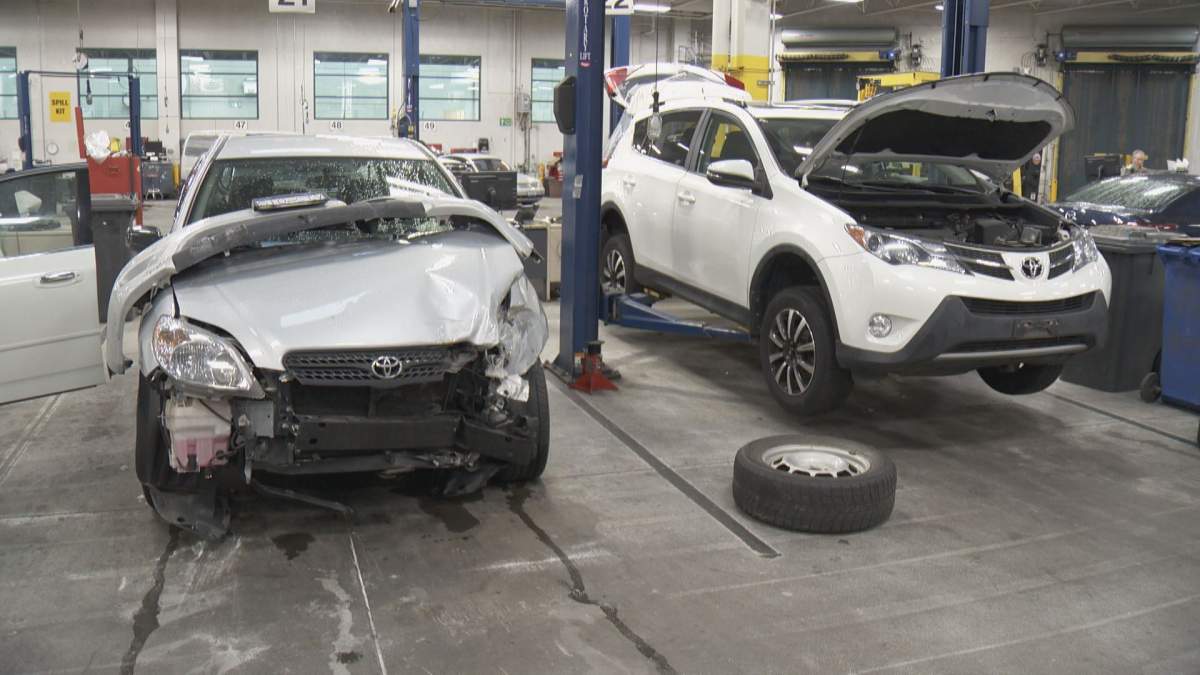About a third of ICBC's total claims payout goes to cover the cost of vehicle damage. 