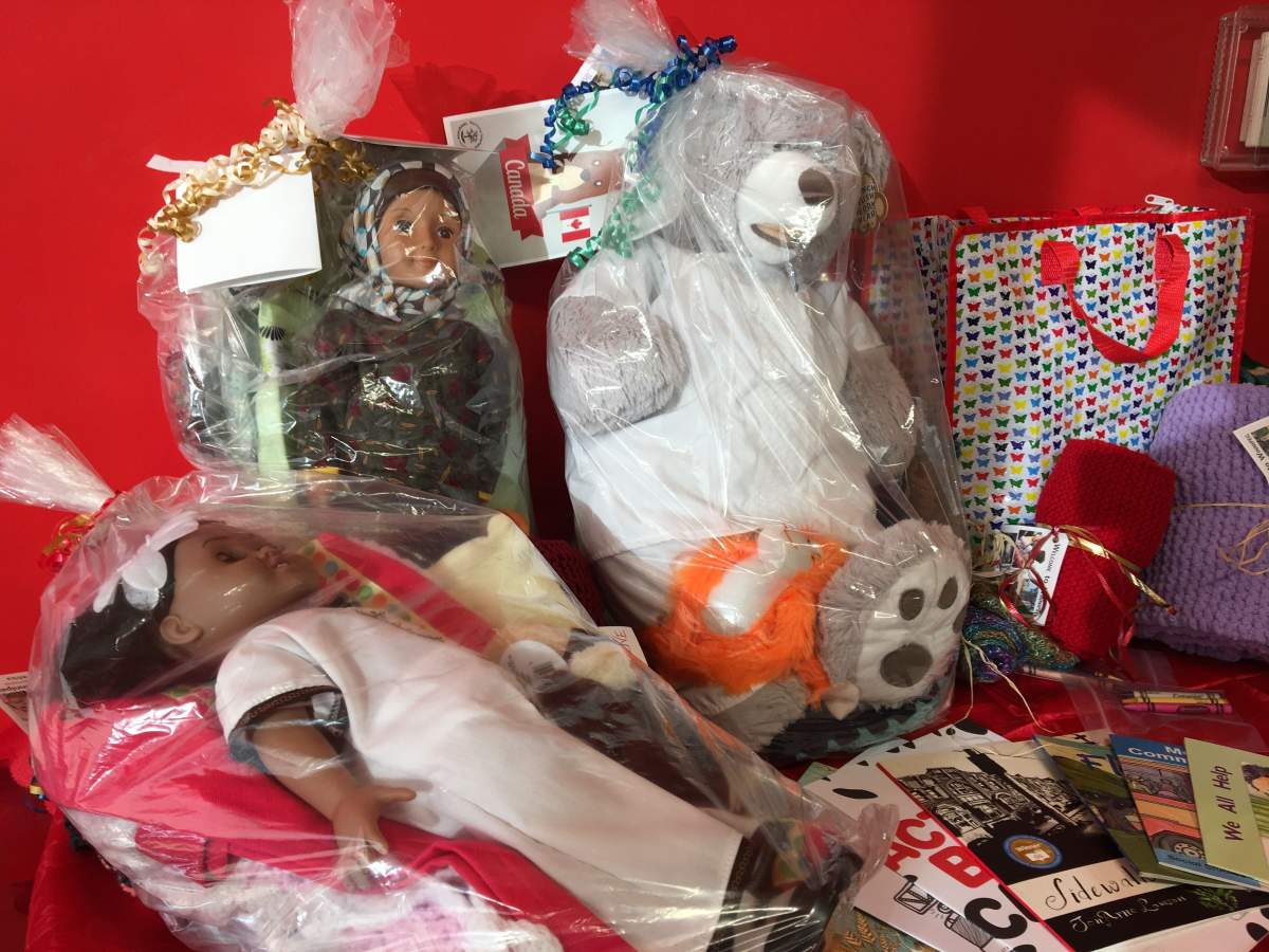 A look at what comes in one of the Touch of Kindness packages.
