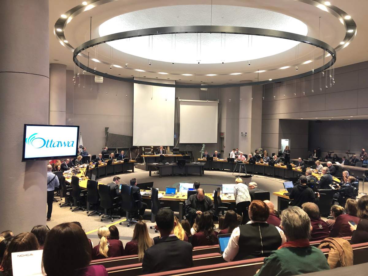 Ottawa city council convenes for its first meeting of the 2018-2022 term on Wednesday, Dec. 12, 2018.