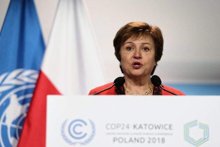 World Bank CEO Kristalina Georgieva during the opening ceremony of the COP24 summit in Katowice, Poland, 03 December 2018.