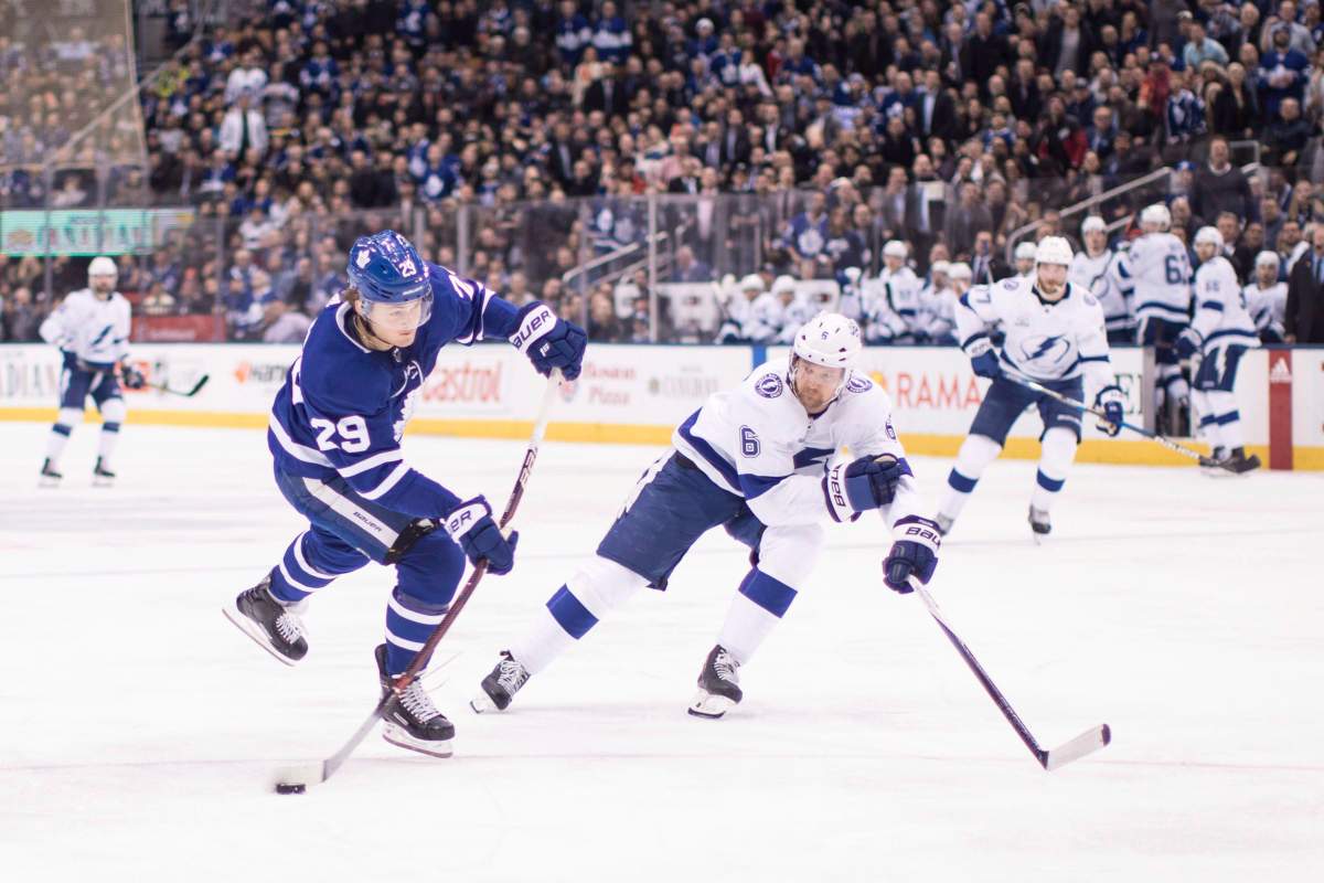 William Nylander (29) has signed a new six-year contract with the Toronto Maple Leafs.