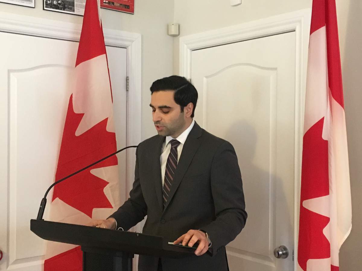 FILE - London North Centre Liberal MP Peter Fragiskatos. 