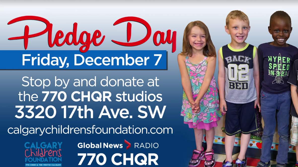 How to participate in 770 CHQR’s Pledge Day 2018 radiothon - image