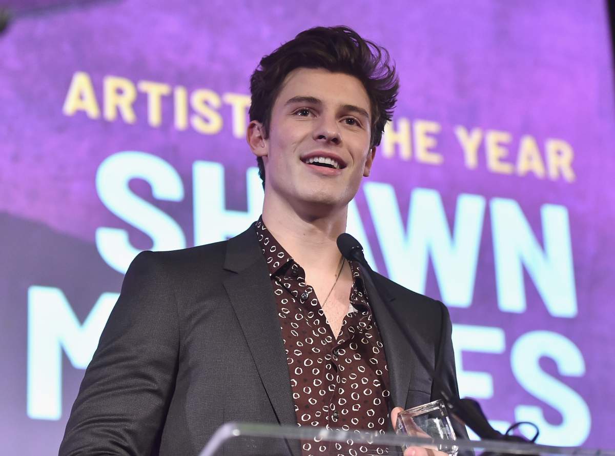 Shawn Mendes attends the Billboard 2018 Live Music Awards on Nove. 13, 2018 in Beverly Hills, Calif.
