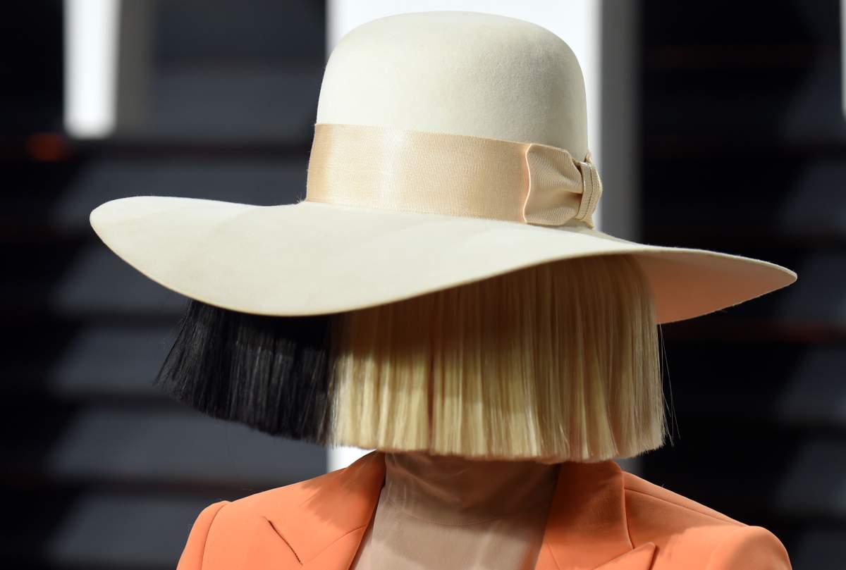 Sia attends the 2017 Vanity Fair Oscar Party hosted by Graydon Carter at Wallis Annenberg Center for the Performing Arts on Feb. 26, 2017, in Beverly Hills, Calif.