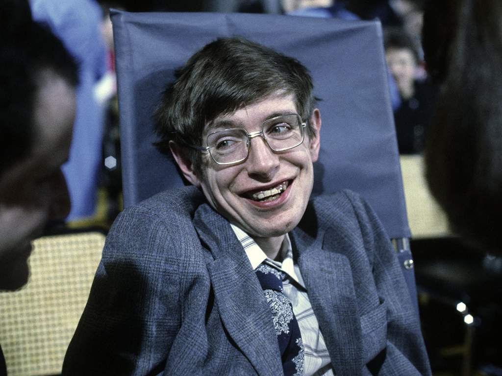 Cosmologist Stephen Hawking on Oct. 10, 1979, in Princeton, N.J.