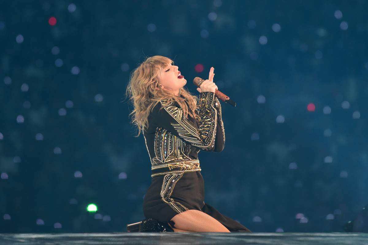 Taylor Swift performs at Tokyo Dome on Nov. 21, 2018, in Tokyo, Japan.