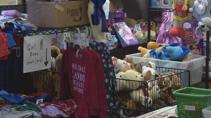 Sally Ann Toy Shop at the Salvation Army.
