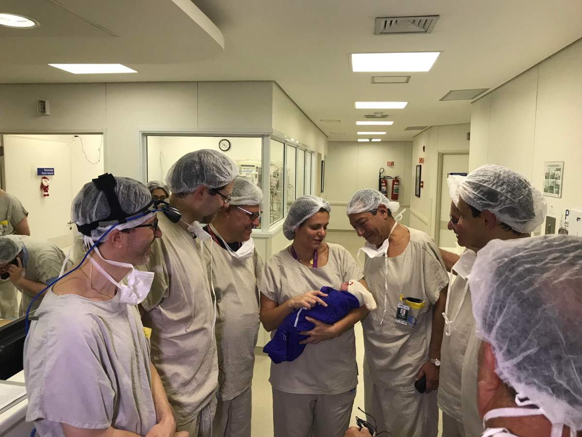 For the first time, a baby was born via uterus transplant from a deceased donor - image