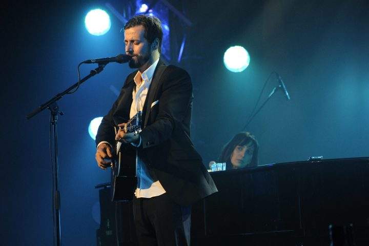 Raine Maida and Chantal Kreviazuk performing at the 30th annual Canadian Music & Broadcast Industry Awards Gala at the Fairmont Royal York Hotel on March 22, 2012.