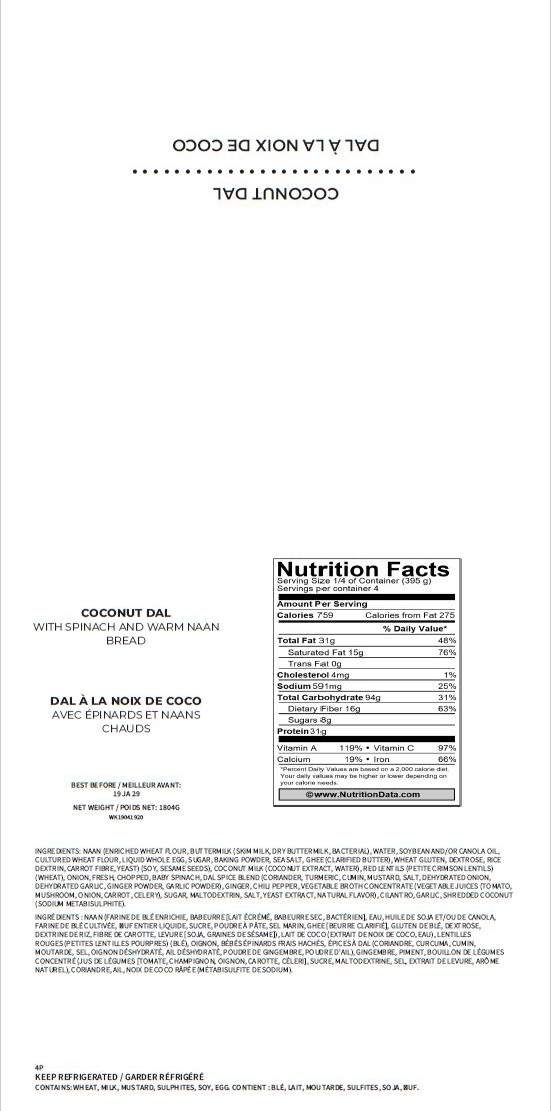 The recalled food.