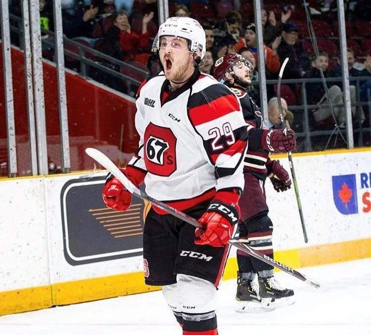 Ottawa 67's forward Tye Felhaber and his team are among those heading into OHL playoff season.