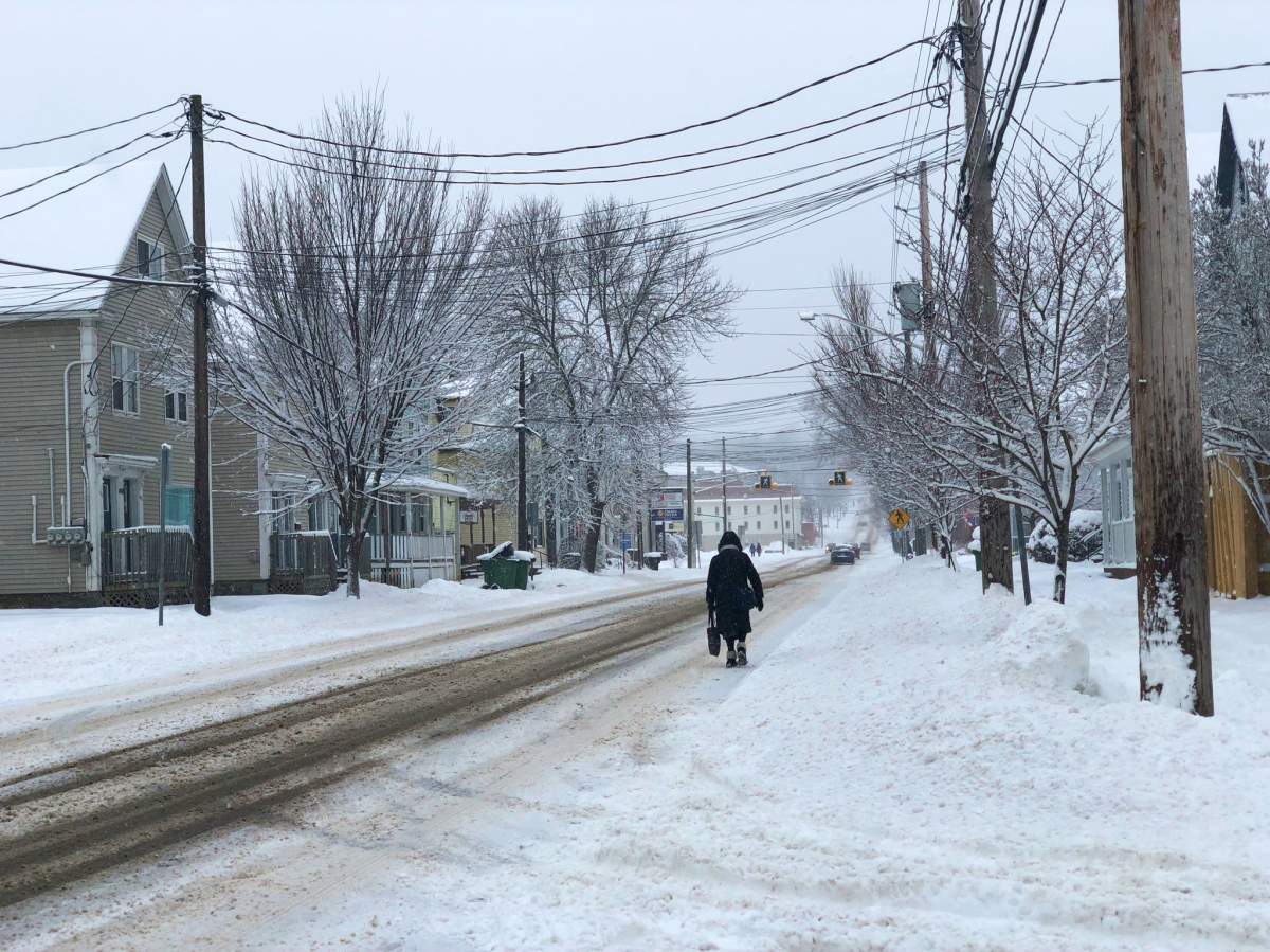 A strong smell has permeated the North End of Moncton, N.B.