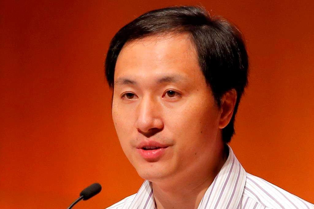 In this Nov. 28, 2018 photo, He Jiankui, a Chinese researcher, speaks during the Human Genome Editing Conference in Hong Kong, where he made his first public comments about his claim to have helped make the world’s first gene-edited babies.