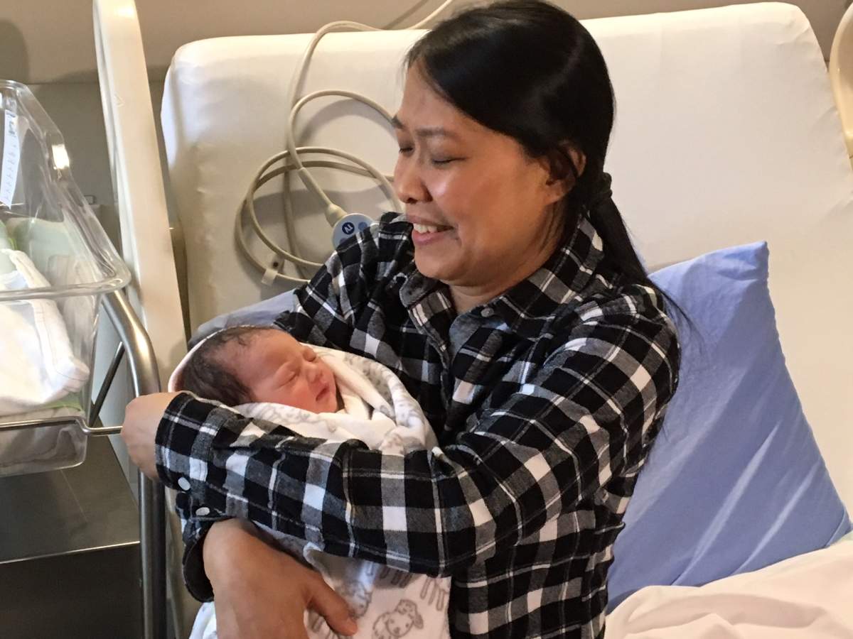Baby Tia is Edmonton’s New Year’s baby for 2019, Tuesday, Jan. 1, 2019.