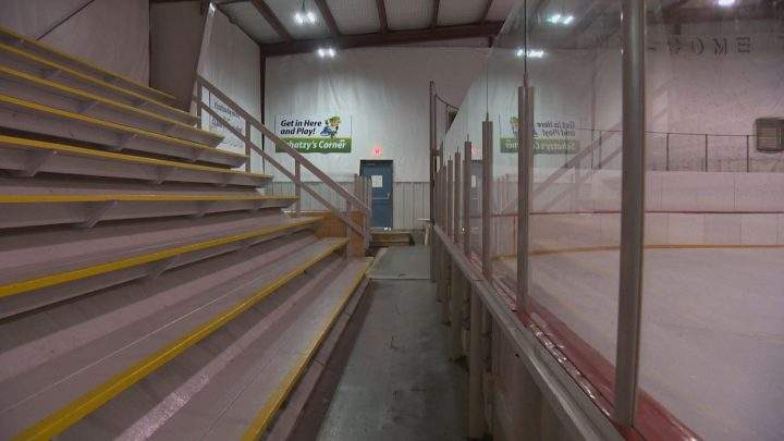 Schatzy’s Corner is set up in the Allan & District Communiplex.