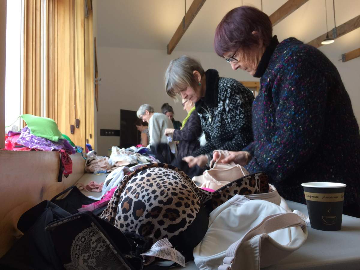 Bras collected from a fundraiser in Peterborough have been cleaned and are going to several First Nations communities in northern Ontario as part of the Northern Bra Migration project.