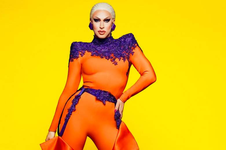 Drag queen performer Brooke Lynn Hytes.