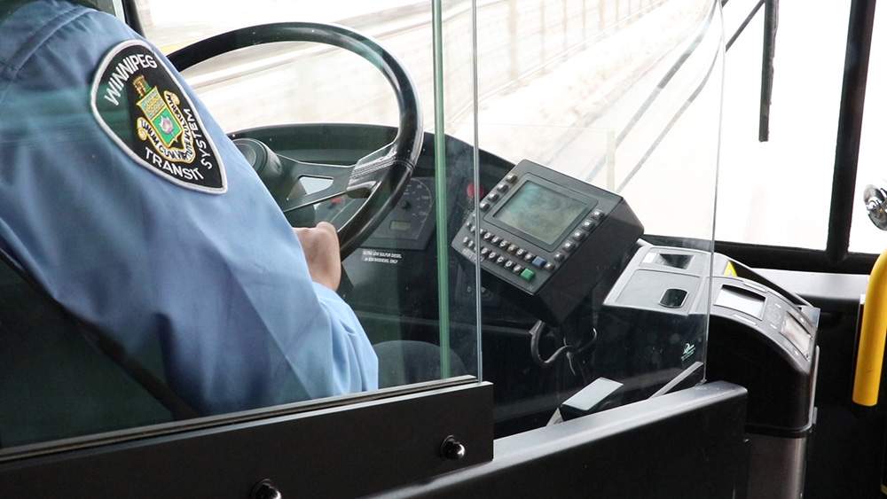 First safety shields installed on Winnipeg Transit buses - image