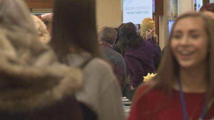 About 400 people attended an after-school care conference in Calgary on Saturday.