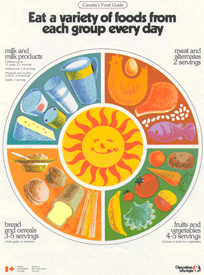 The 1977 edition of Canada’s Food Guide.
