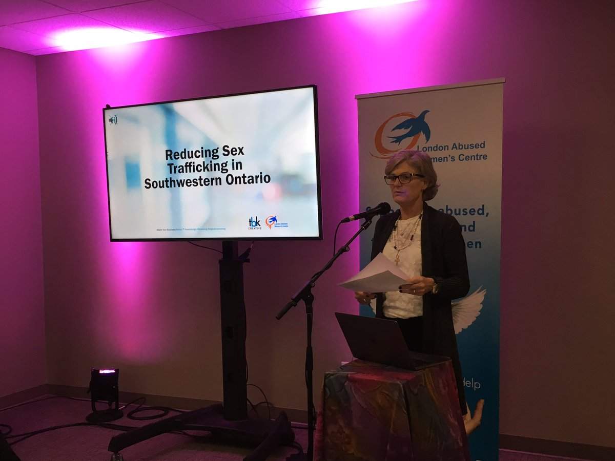 London Abused Women's Centre Executive Director Megan Walker.