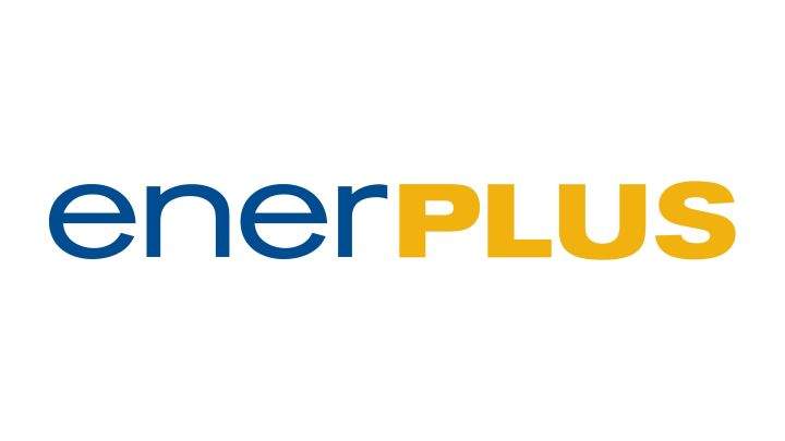 The corporate logo of Enerplus Corp. is seen in this undated handout photo. 