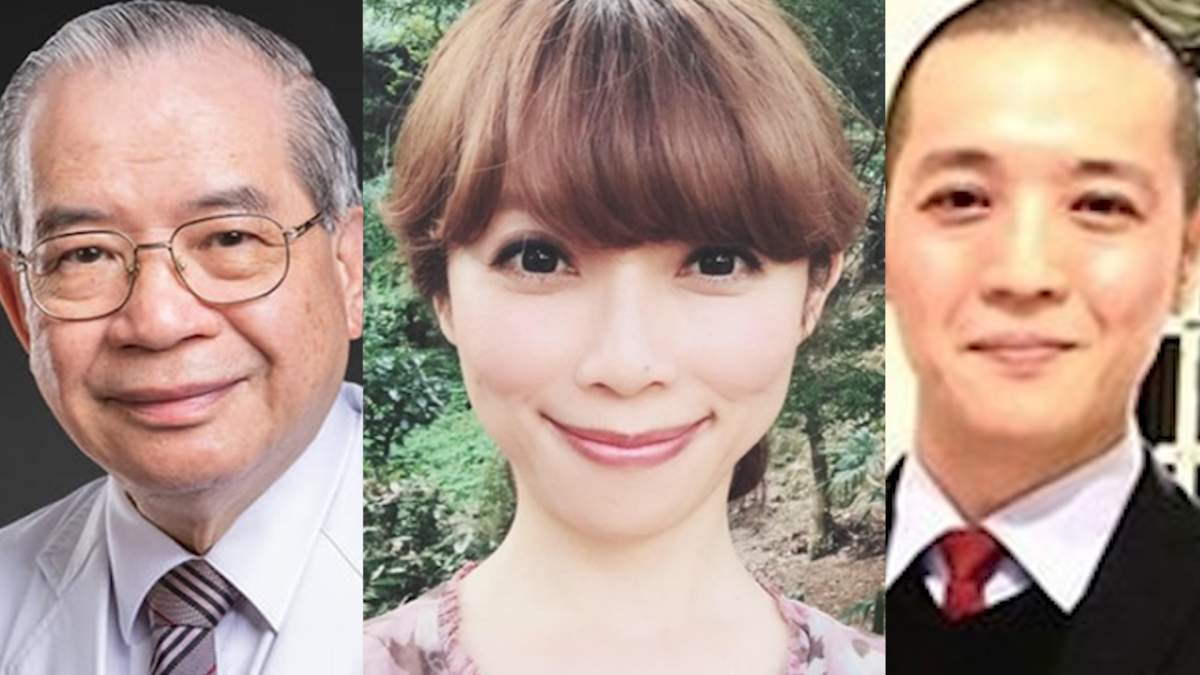 L-R: Huang Li Hsiung, Su Chen Tuan, Huang Po Chien.