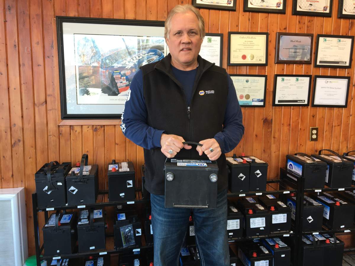 Mark Woods, Manager at Tony's Academy Auto Service.
