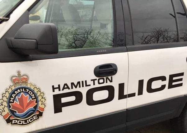 Hamilton police canvassed a neighbourhood in Mount Hope on Friday after two residents reported they were approached by a man claiming to be a police officer.
