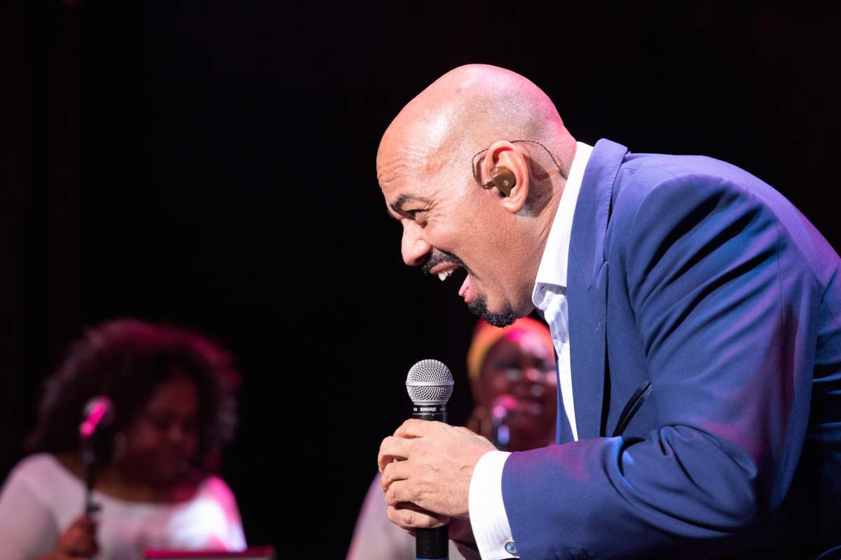 James Ingram performs on ‘The Hippest Trip At Sea’ Soul Train Cruise on Feb. 26, 2015.