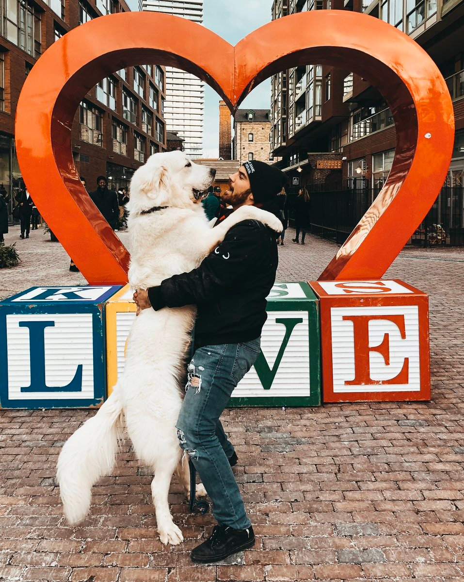 John Rush and his dog, Bone, are a photogenic duo. 