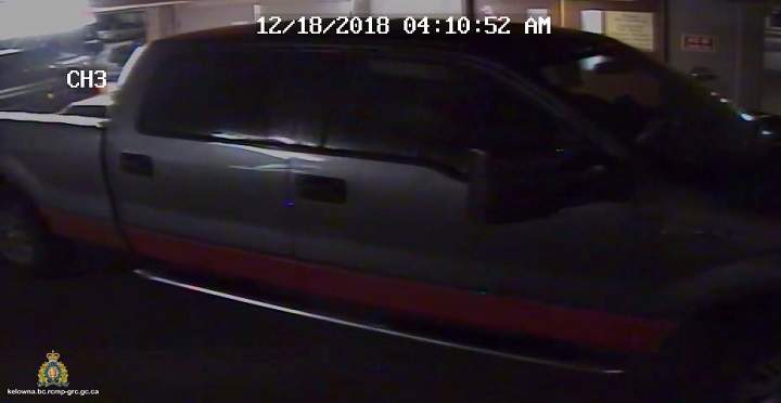 The suspects are thought to be connected to this truck.