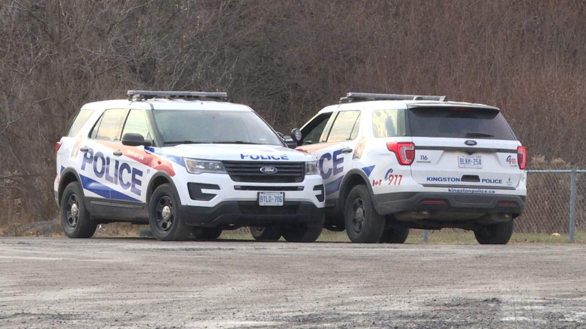 A Kingston woman was charged with assault with a weapon after she allegedly rammed her ex with a vehicle.