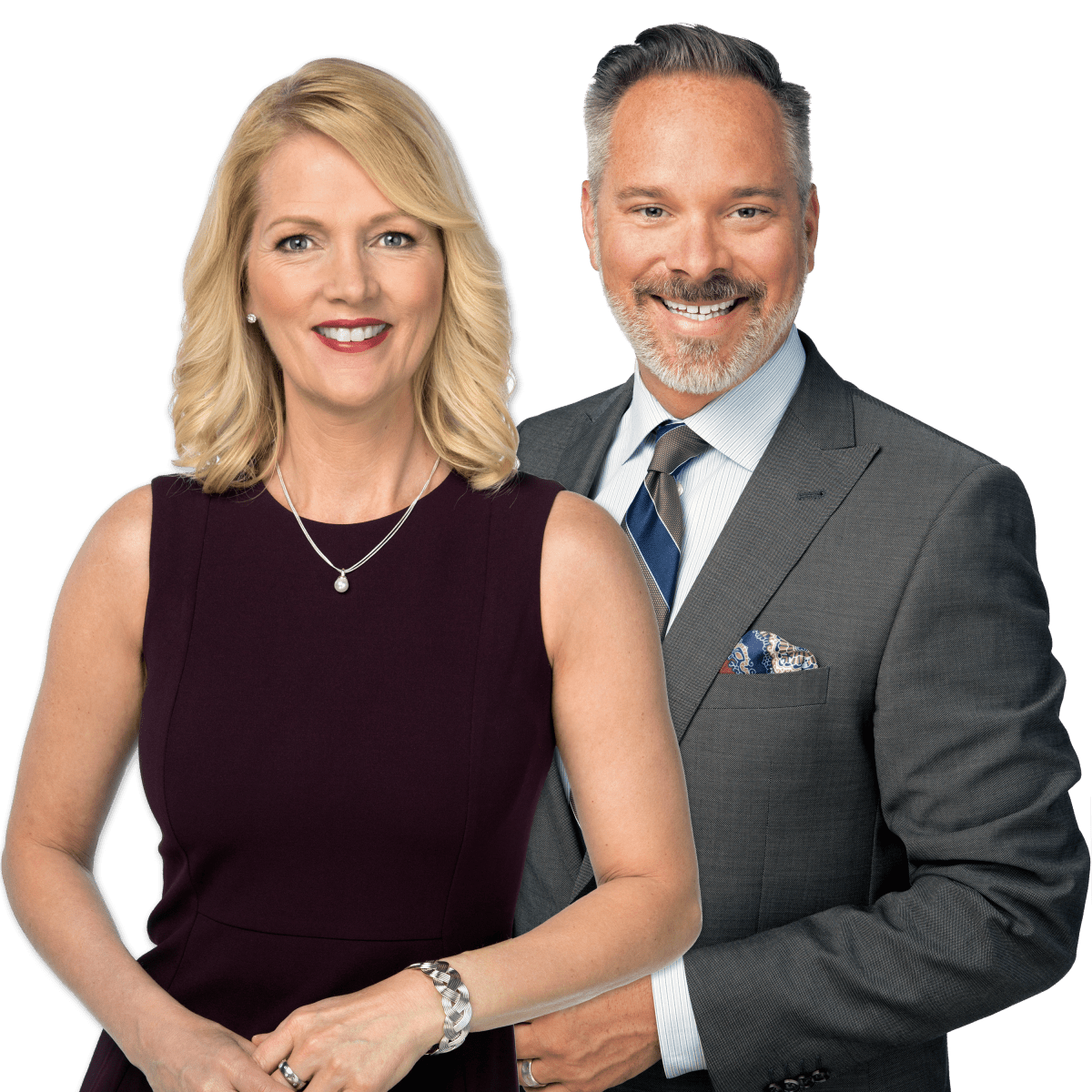 Global Calgary's Linda Olsen and Scott Fee.