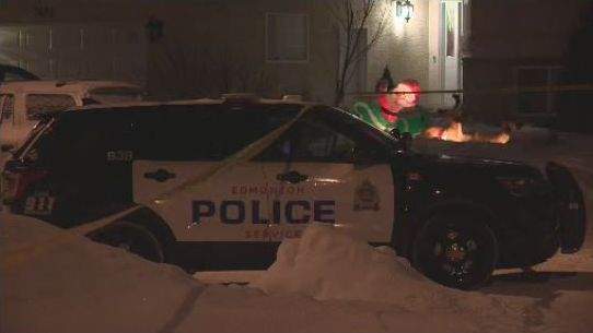 Police investigating a suspicious death near 77 Street and 166 Avenue in north Edmonton’s Mayliewan neighbourhood on Wednesday, January 9, 2019.