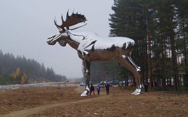 Stor-Elgen, the world’s biggest moose.