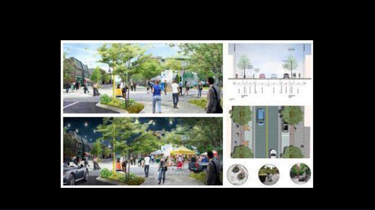 A major redesign of Charlotte Street may include bike lanes.

