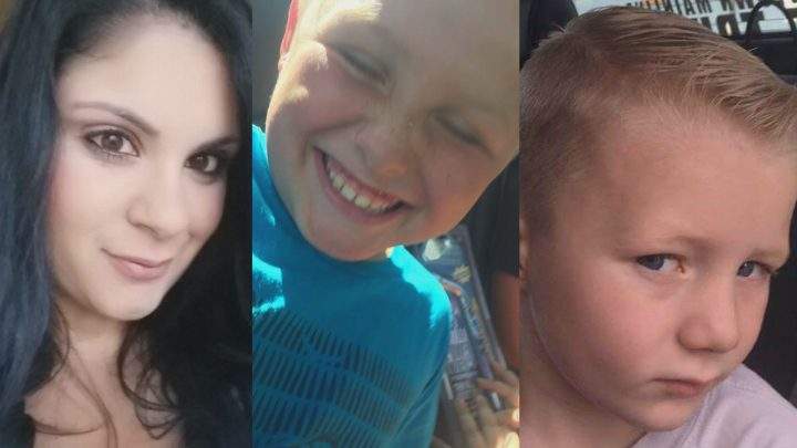 Kimberly Oliverio, 26, Theodore Cardinal, 9, and Brenden Major, 4, died in a crash on Highway 16 on Feb. 22, 2016.