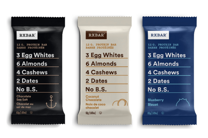 RXBAR protein bars recalled across Canada over undeclared peanuts - image