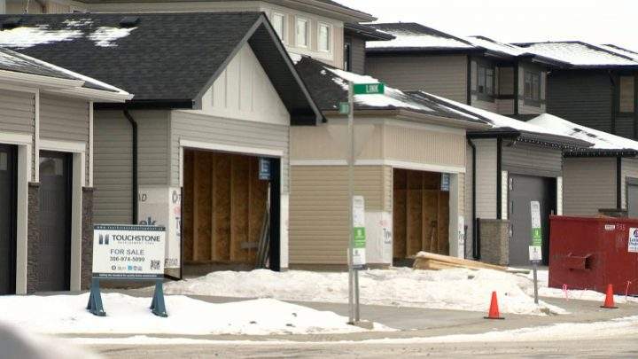 Saskatchewan Realtors Association said sales to new listings ratio in Saskatoon was 38 per cent in January, indicating a slight lean towards a buyers’ market.