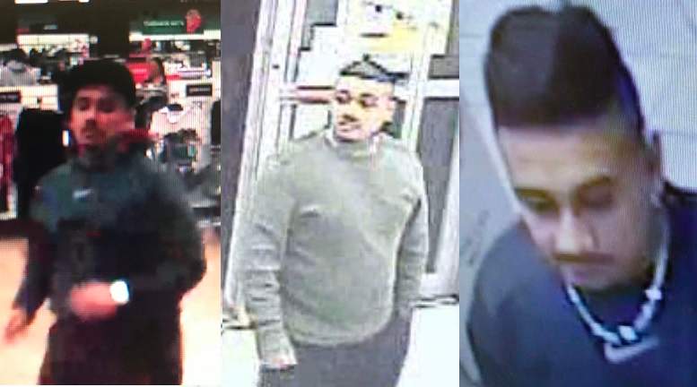 Police say the suspect is described as a South Asian man with chubby cheeks, a medium-chubby build and a moustache. .