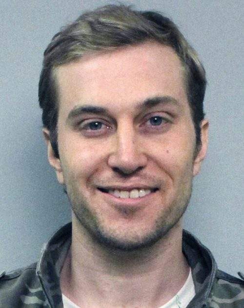 Chris Sevier is seen in a 2014 booking photo taken after his arrest for harassment threats against country singer John Rich.