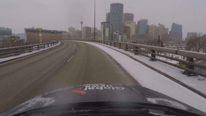 Calgary was hit with snow on Wednesday, Jan. 23, 2019.