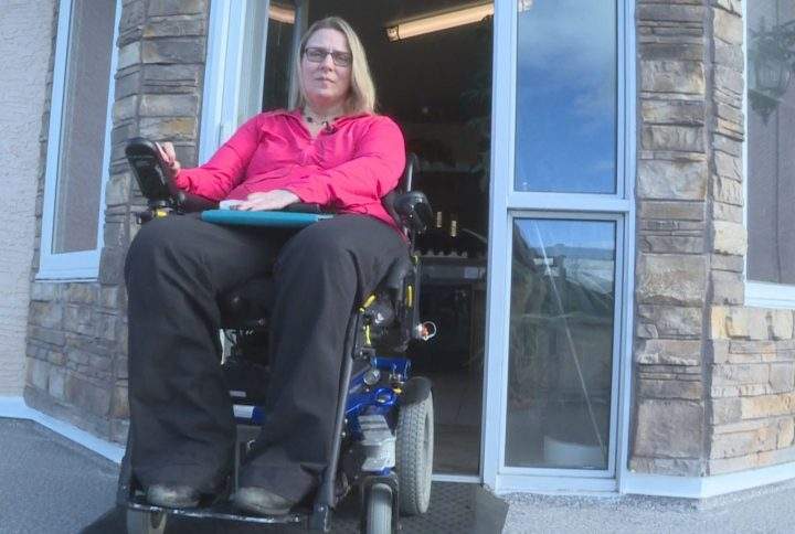 Calgarian Marilyn Erho has been living with a spinal cord injury for more than two decades.