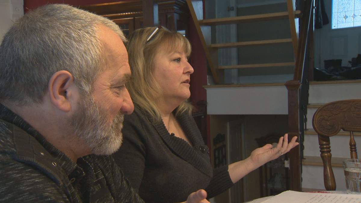 Bruno Serre and Darlene Ryan in their home on Tuesday, Jan. 8, 2019.