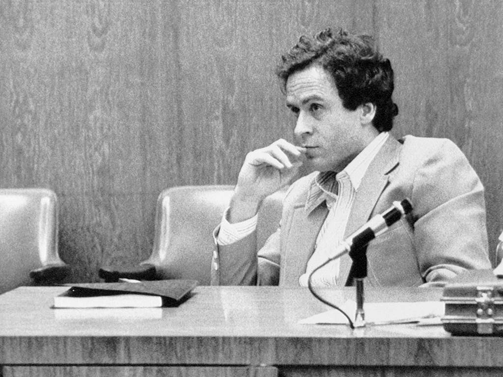 Theodore Bundy watches intently during the third day of jury selection at his trial in Orlando for the murder of 12-year-old Kimberly Leach.