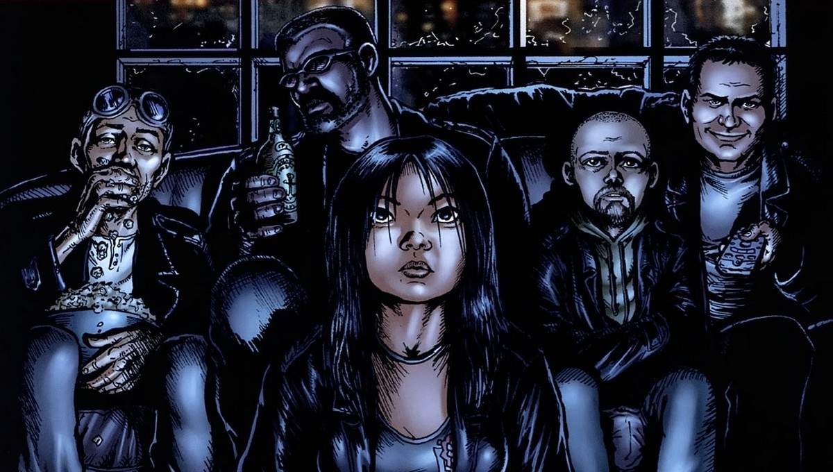 A shot from the comic ‘The Boys.’